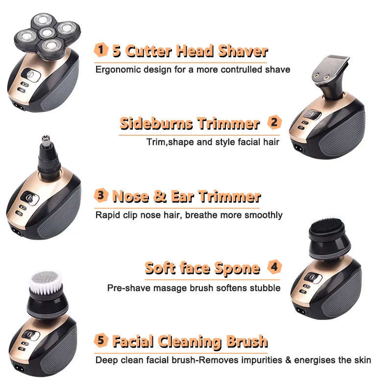 5 In 1 Electric Shaver