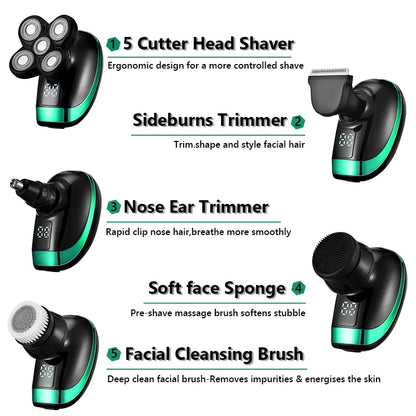 5 In 1 Electric Shaver